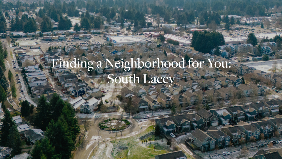 South Lacey Neighborhoods